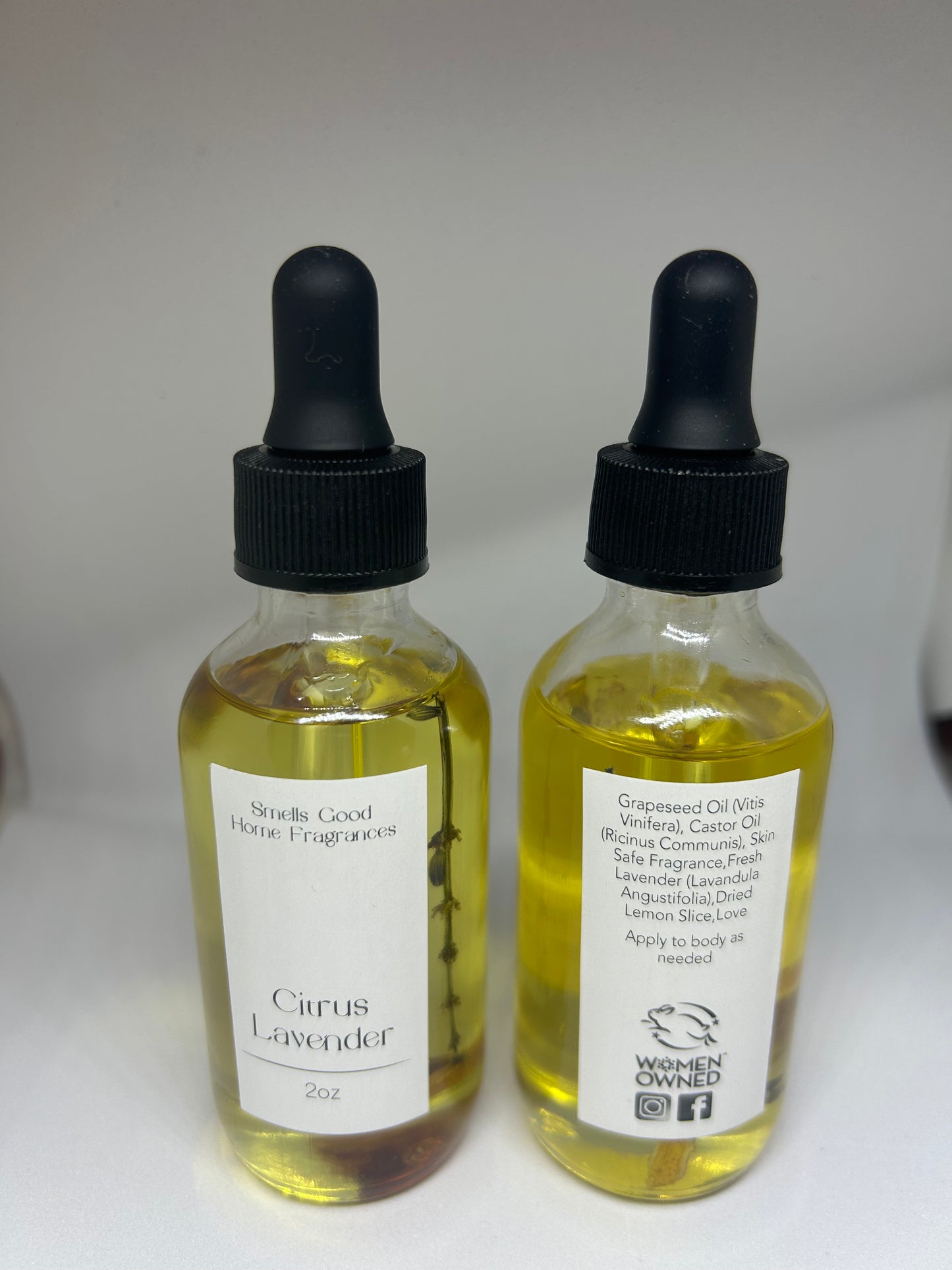 Citrus Lavender Body Oil (2oz)